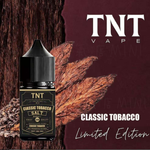 TNT煙油煙草系列 TNT煙油 | TNT菸草系列電子煙油30ML | 原裝進口丁鹽小煙油 TNT SALT 煙草系列 菸草煙油 莫蘭迪煙油 金剛菸油 將軍菸草煙油 生命之樹菸油 楓葉菸油 小菸油 小煙油 蒸氣賣場