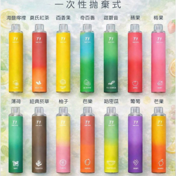 TOLE T1 8000口 一次性電子煙 | 三隻優惠 T1一次性 T1電子煙 T1拋棄式 一次性電子煙 一次性主機 OBI一次性 KISS一次性 ILIA一次性電子煙 MEME一次性